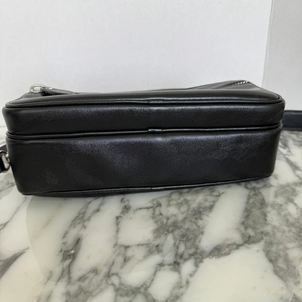 Coach Dakota Crossbody Bag Black Leather w/ box, NWT